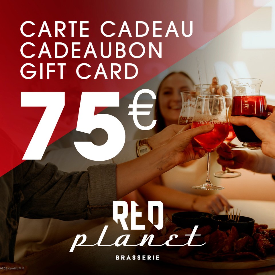 Carte Cadeau Red Planet 75€