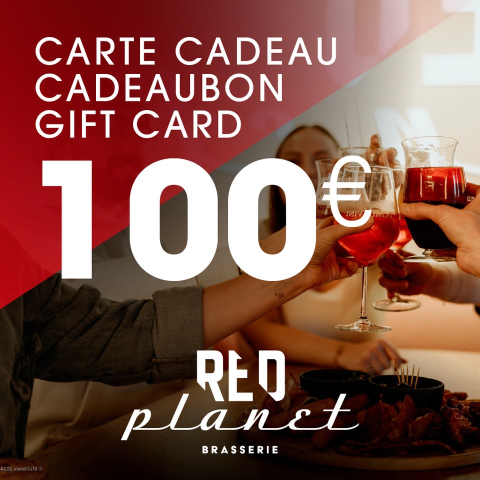 Carte Cadeau Red Planet 100€